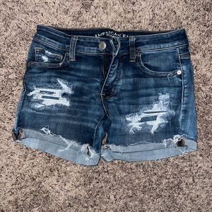 American eagle denim shorts